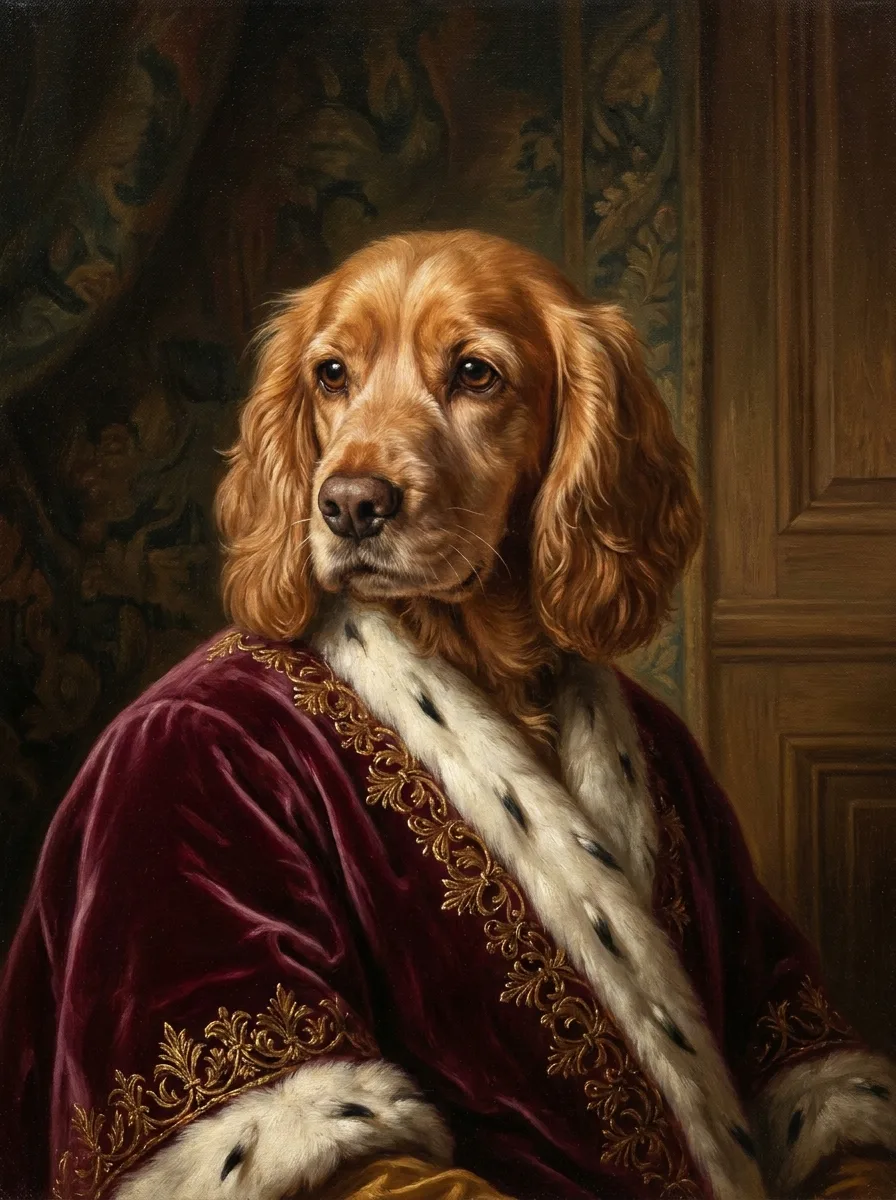 Pet Memorial Gifts: example portrait